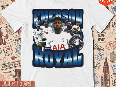 Emerson Royal Tottenham Graphic photo t-shirt