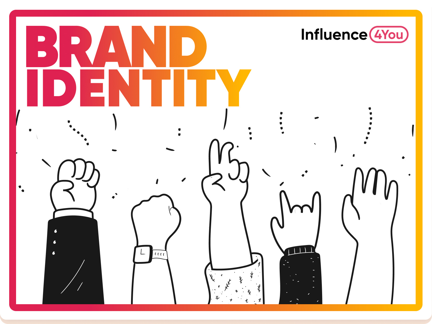 Brand guidelines - Influence4You brand book brand guidelines branding design graphic design graphical charter logo