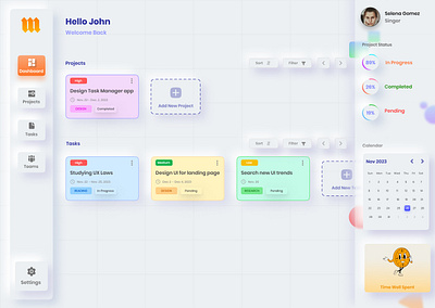 Task Manager App branding dashboard graphic design task task management task manager to do to do list ui web app work app