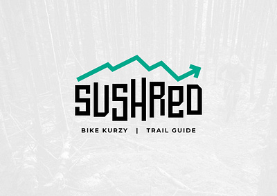 SUSHRED Logo & Branding affinity bike brand design branding design graphic design logo logo design sport sports design sushred
