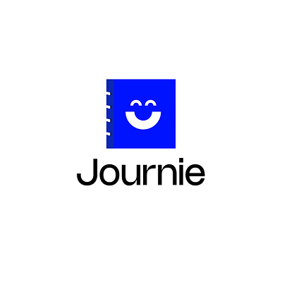 Journie: Journal App Logo app brand identity branding digital graphic design logo logo branding modern ui ux visual identity website