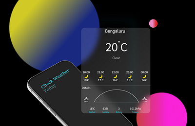 Crafting a visually intuitive weather forecast app UI ui weather forcast app