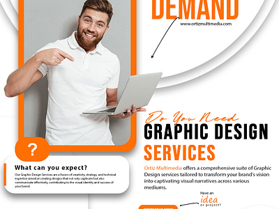 Elevate your brand with Ortiz Multimedia design graphic design illustration marketing photoshop post services socialmedia