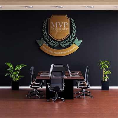 MVP Law Group | Rebranding Logo Design brand branding company design emblem gold graphic design green illustrator law law group lawyer logo shield vector