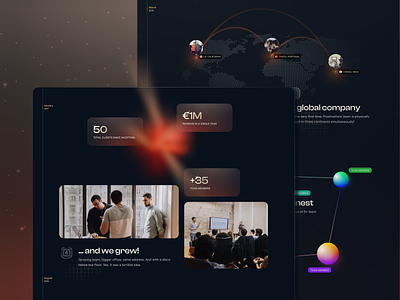 Pixelmatters • 10-year website | desktop pages design ui design ux design website