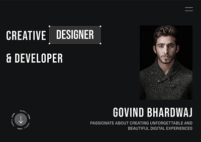 Portfolio Web Design animation branding cv design logo portfolio portfolio design resume showcase ui