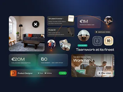 Pixelmatters • 10-year website | components components design product ui design ux design uxui