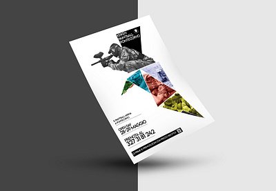 Paintball Works advertising branding graphic design logo marketing merch poster