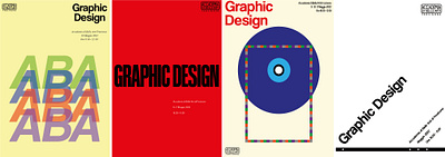 Various Poster Styles branding classic graphic design international poster style