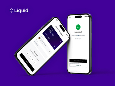 Liquid (Mocked up) adobexd design minimal typography ui ux