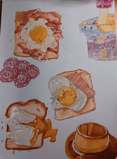 Food art art artist design digital digitalart food foodart illustration sketch sketchbook traditional traditionalart