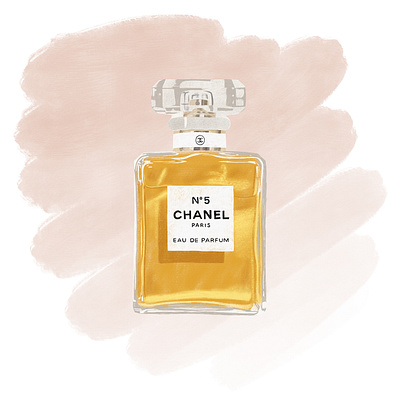 Chanel n5 chanel condé nast drawing editorial fashion illustration ilustracion moda parfum perfume vogue