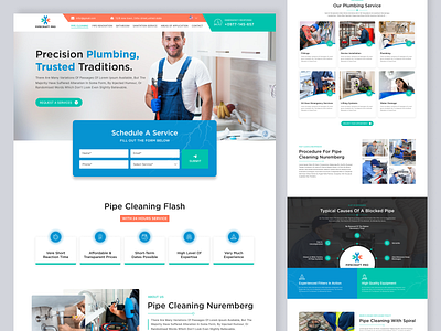 Plumber Service Web Design certifiedplumber design homeplumbing landing page leakdetection piperepair plumber plumber service plumbertools plumbing plumbingfix plumbinglife plumbingpro plumbingservices plumbingsuccess ui uiux ux web design website