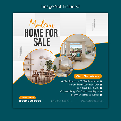 Real estate social media post apartment banner facebook graphicdesign home home for sale house media post real estate realtor service social template vector