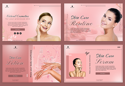 Skin Care Social Media Post branding graphic design