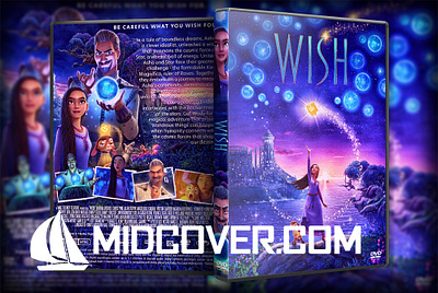 Wish (2024) DVD Cover design dvd dvdcover dvdcustomcover photoshop