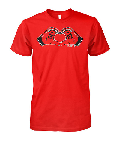 Travis Kelce Heart Hands Shirt travis kelce heart hands shirt