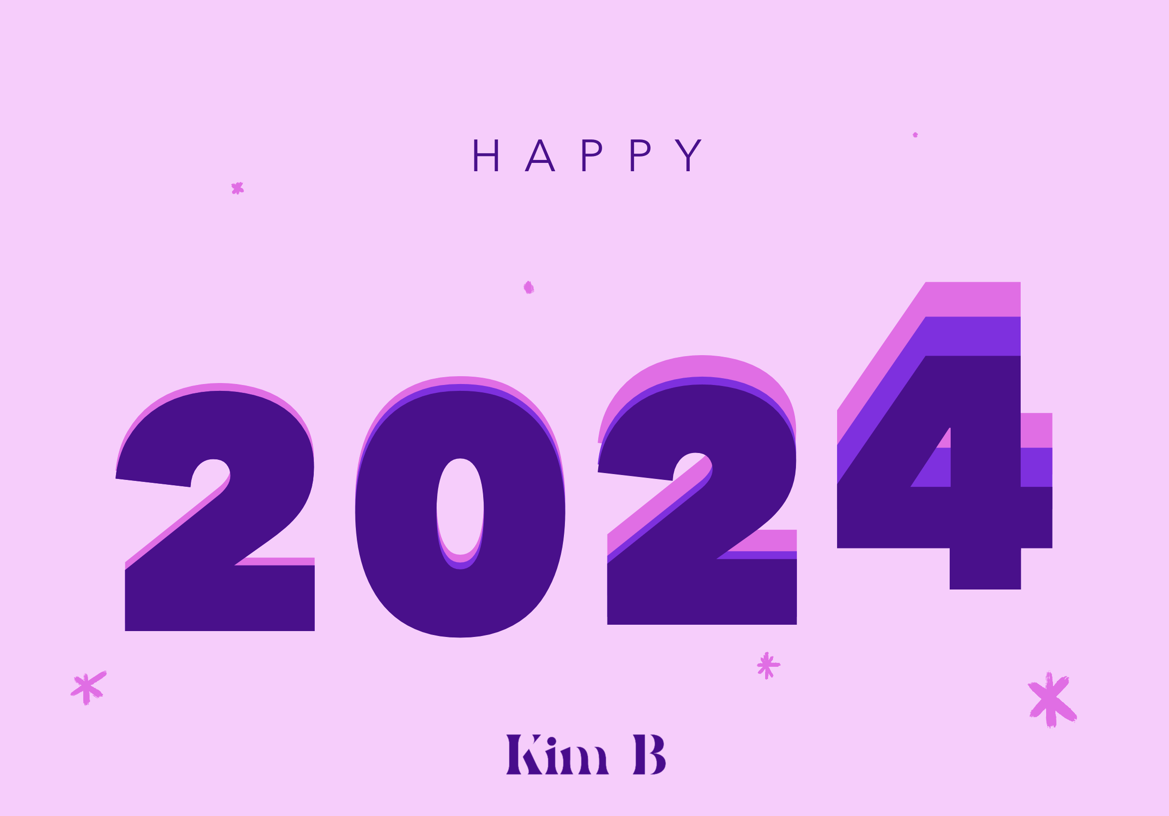 Happy new year ! 2024 design happynewyear illustration motion motion graphics motiondesign wishes