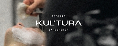 KULTURA | Barbershop barbershop branddesign graphic design identity logo