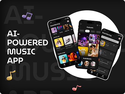 AI-Powered Music App ai powered music app music app music app design music app development music app features music app ui ux music application development