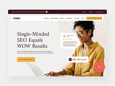 Victorious Web Design branding design interface seo ui ux website