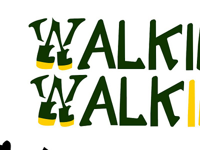 WalkIN logo brand identity icon logo shoe vector walk