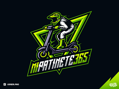 Scooter Riders Logo done for MI PATIENTE 365 branding design electric scooter esport esportlogo gamer gaming illustration logo mascot race racer logo rider scooter scooters sport sports