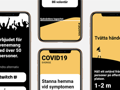 Covid19 app illustration mobile ui vector