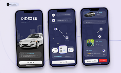 Modern Taxi Booking App UI Design: Seamless Rides 🚘 appdesign design figma freelancedesigner graphic design inspiration taxiapp ui uidesigner uiinspiration uiux uiuxdesigner