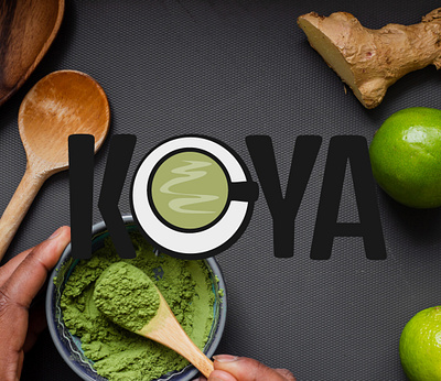 Cafe Koya brand logo webbdesign