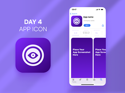 Day 4 - App Icon app ui uidesignchallenge uiux ux