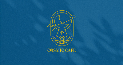 Cosmic Cafe • Brand Design adobe illustrator adobe indesign adobe photoshop brand design branding coreldraw design graphic design logo mockups t