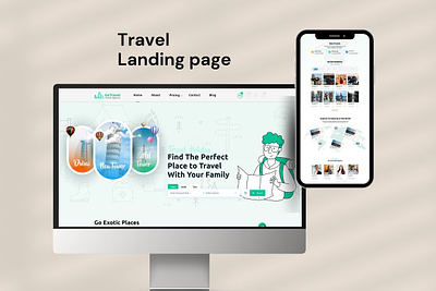 Travel Landing page template landing page landing pages travel travel landing page travel landing page template travel page website