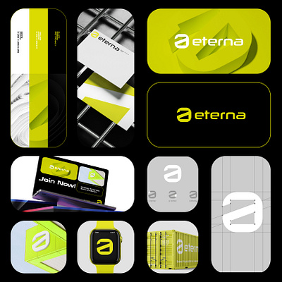eterna Logo mark brand identiy branding design inspirations logo design logo mark minimalist logo modern logo