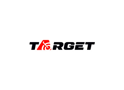 TARGET logo 2024logodesign aim logo black bold brandcubes bullseye dart logo ishan shetty letter a logo minimallogo mumbai negative space logo playful precision red target target logo wordmark wordmark logo