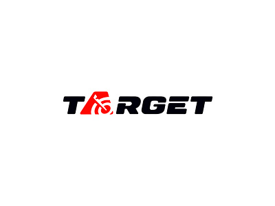 TARGET logo 2024logodesign aim logo black bold brandcubes bullseye dart logo ishan shetty letter a logo minimallogo mumbai negative space logo playful precision red target target logo wordmark wordmark logo