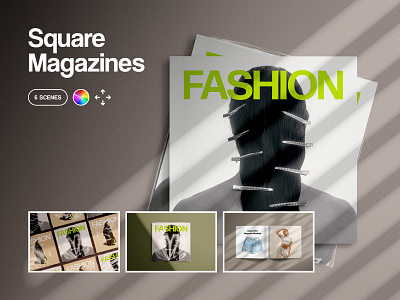 Square Magazine Mockups Collection bag cover download editorial fashion layout magazine mockup package packaging pages paper pixelbuddha plastic printed psd square template wrap wrapping