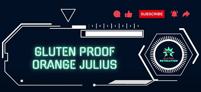 Gluten Proof Orange Julius Recipe Promo (Video) branding graphic design motion graphics video