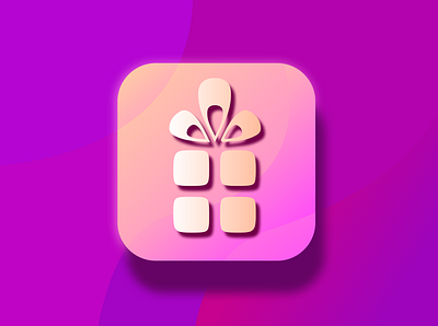 Gift Logo | App Icon | 3d icon design branding design gift graphic design icon illustration illustrator logo logo design ui vector