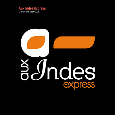 L'identité Visuelle Aux Indes Express branding design graphic design illustration logo typography ui vector