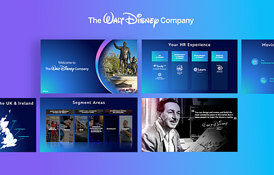 Disney Welcome Presentation deck disney powerpoint presentation presentation walt disney company