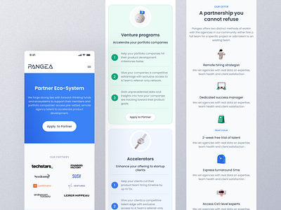 Partners - How it works about agency design developer hiring marketplace partners talent ui ux web app