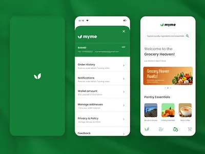 Mymemeal foodapp Ui Ux branding foodapp rashfolio ui uiux