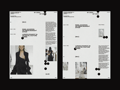 Urban Midnight brand branding clean design digital fashion grid layout minimal typography