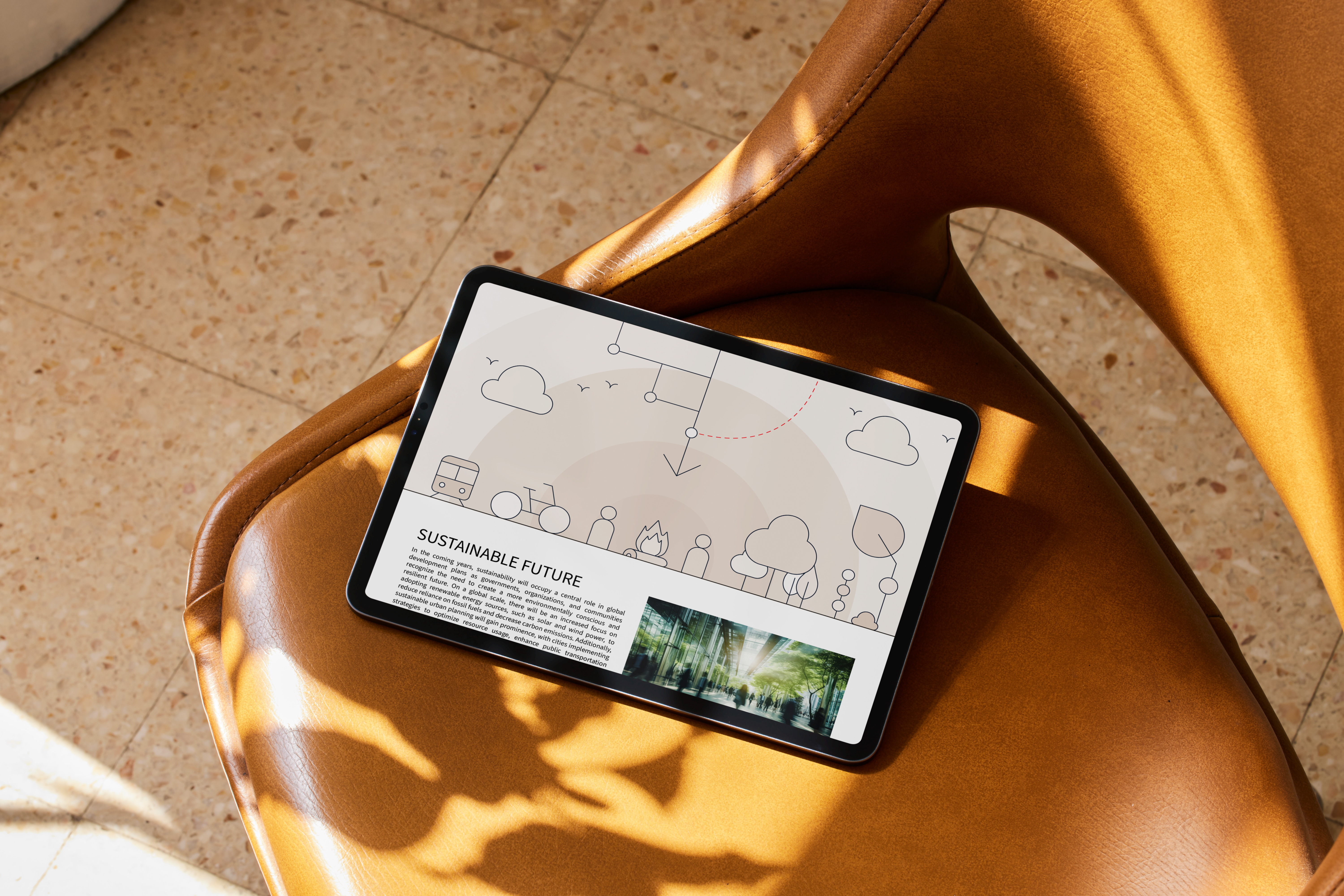 Illustration minimal JLL branded branding brochure design graphic design illustration jll mock up vector