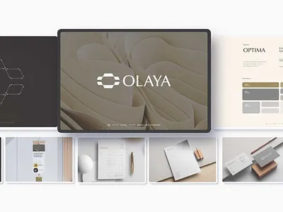 OLAYA Brand Guidelines brand guidelines branding design graphic design illustration logo logo design typography ui vector website