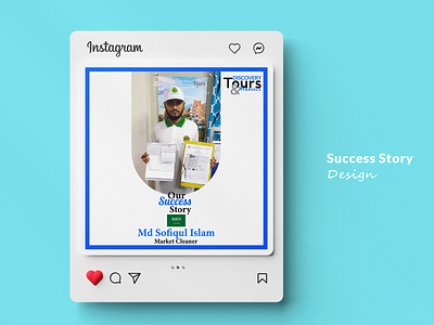 Travel Agency's Success Story Design creatives social media social media ad social media banner design social media creative social media post design success post success story travel agency travel agency banner