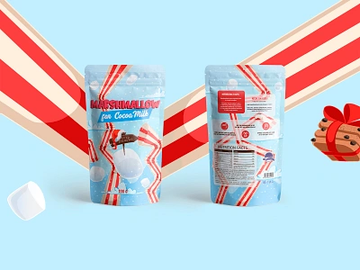 Christmas Factory. Packaging. Character design. bitmap branding cartoon character character design cocoa cookies craft label funny character graphic design illustration kids illustration label design marshmallow packaging photoshop santa claus straw stylish design stylization