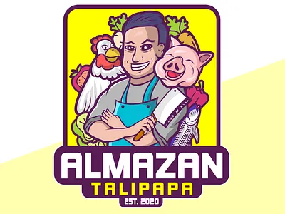 ALMAZAN branding design graphic design illustration logo