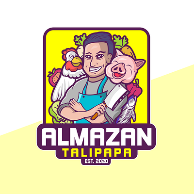 ALMAZAN branding design graphic design illustration logo